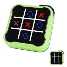 Tic Tac Toe Game, 4 in 1 Handheld Educational Game Machine, Electronic Tic Tac Toe Game for Education and Memory Growth, Home, Toy Board Game for Kids