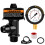 Uharbour Luftablassventil mit Poolfilter- Druckmesser, 60Psi Druckmesser mit Luftablassventil für Poolfilter 1