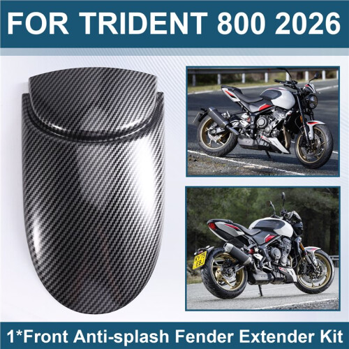 Front Anti-  Extender for  Trident 800 Trident800 2026- Front Mudguard  Guard Extender 1