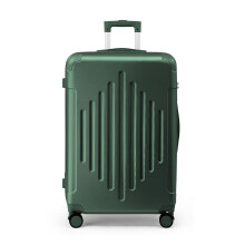 (Dark Green, 24inch) 20/24/28 Inch Carry-On ABS Hard Shell Suitcase, 360 Spinner Wheels, Lightweight Luggage for Travel