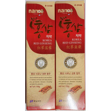 Hanil Röd Ginseng Tandkräm 5.3oz(150g) (2-pack) - Koreansk Munvård