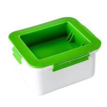 BoîTe de Vidange de Presse de Tofu, Plat de Marinade, éLimine L'Humidité Du Tofu Automatiquement les Outils de Cuisine 6.5X5.7X3.7 Pouces
