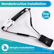 7S71A27001B 7S71A27001BH Rear Left Power Window Regulator No Motor for Mondeo Focus 2008-2016 RL