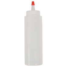 Paquet de 20 Bouteilles en Plastique avec Embouts Rouges Bouteille Souple D'Applicateur pour Peinture, Artisanat, Art, Colle, Multi-Usage 8Oz