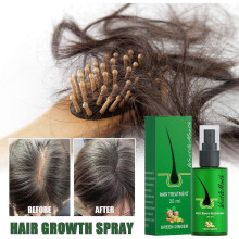 West&Month Ginger Hair Care Spray Gentle Care Moisturizing Repair Hair Smooth Nourishing Spray