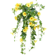 Hanging Plants Artificial Morning Garland Flowers Leaves Wedding Balcony