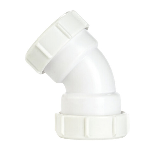 (32mm, White) Securplumb Compression Bend