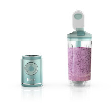 Ninja BC251MT Blast Max Personlig Trådlös Mixer för Smoothies, Iskross, 22 oz. Twist & Go Kärl, Sjögrön - Certifierad Renoverad