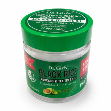 R&B Collection Dr. Girls Flätgel/17.6 oz/48H Extra Mega Hold (Svart Ris med Avokado & Teaträdsolja)