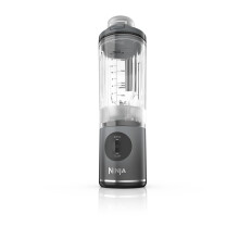 Ninja BC200GY Blast Max Personlig Trådlös Blender för Smoothies, Frysta Drycker, Iskross, 20 oz. Twist & Go Kärl, Grå - Certifierad Renoverad