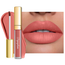 Barra de Labios Mate Nude Roja SuperStay Larga Duración Sin Transferencia