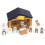 WOODENFUN Leksak Krubba Set för Barn 1