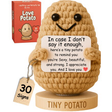 Das süßeste Beziehungsgeschenk für Frauen - 30 romantische Botschaften von Love Potato