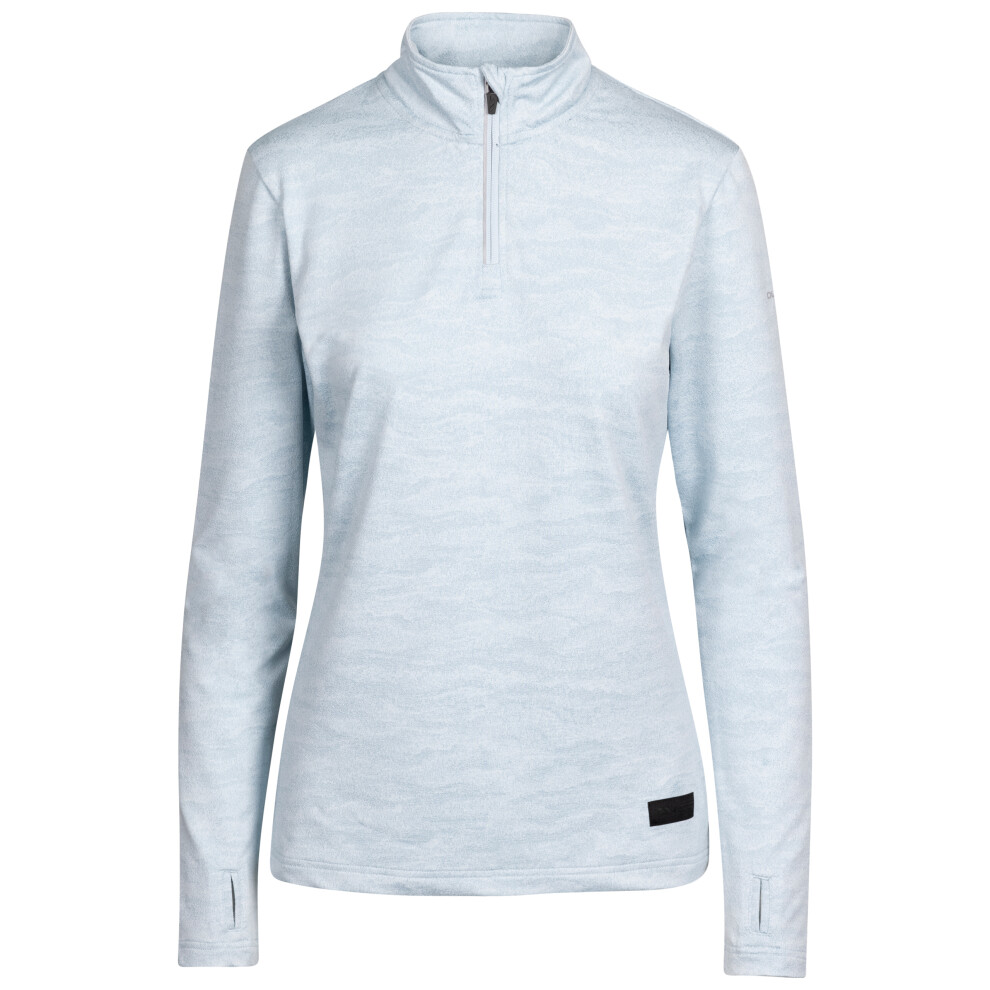 Trespass (10, Seafoam) Women Duoskin Active 1/4 Zip Top Livia