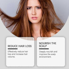 Anti-Hair Loss Treatment Spray with Rosemary & Ginger - Gentle Moisturizing Hair Care, 100ml