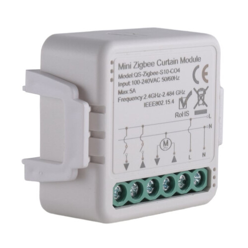 4X Tuya  Zigbee Curtain  Module for Roller Shutter Electric Motor  Life APP Remote Control