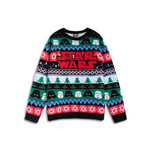(X-Large) Star Wars Christmas Jumper (Mens Multicoloured)
