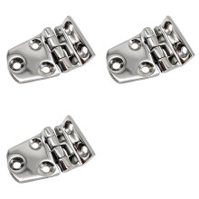 3X Dobradiças de Aço Inoxidável Encaixe de Dobradiça de Porta para Iate, 37X54Mm
