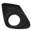 Fog Light Trim Set for 2011-2013   Left & Right Black Plastic 4Pc 8
