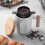 Pour over Coffee Filter,Portable Reusable Coffee Dripper Cone -  Collapsible Paperless Single 10