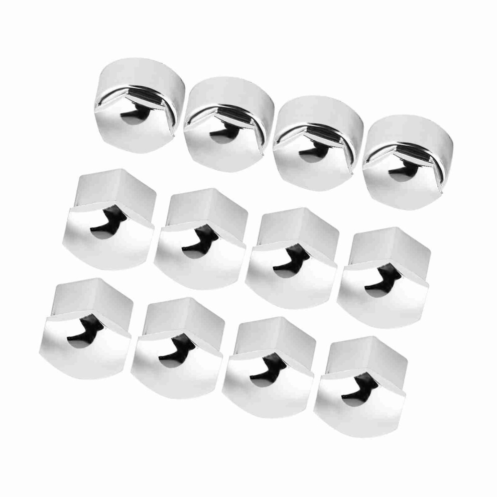 Abs Anti-Theft Hub Covers 20Pcs 17Mm Grey 7293282214415