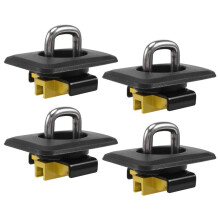 Tie Down Anchors Retractable Truck Bed Top Side D for 1998-2014 F150 1999-2013 1995-2008 RAM,4PCS