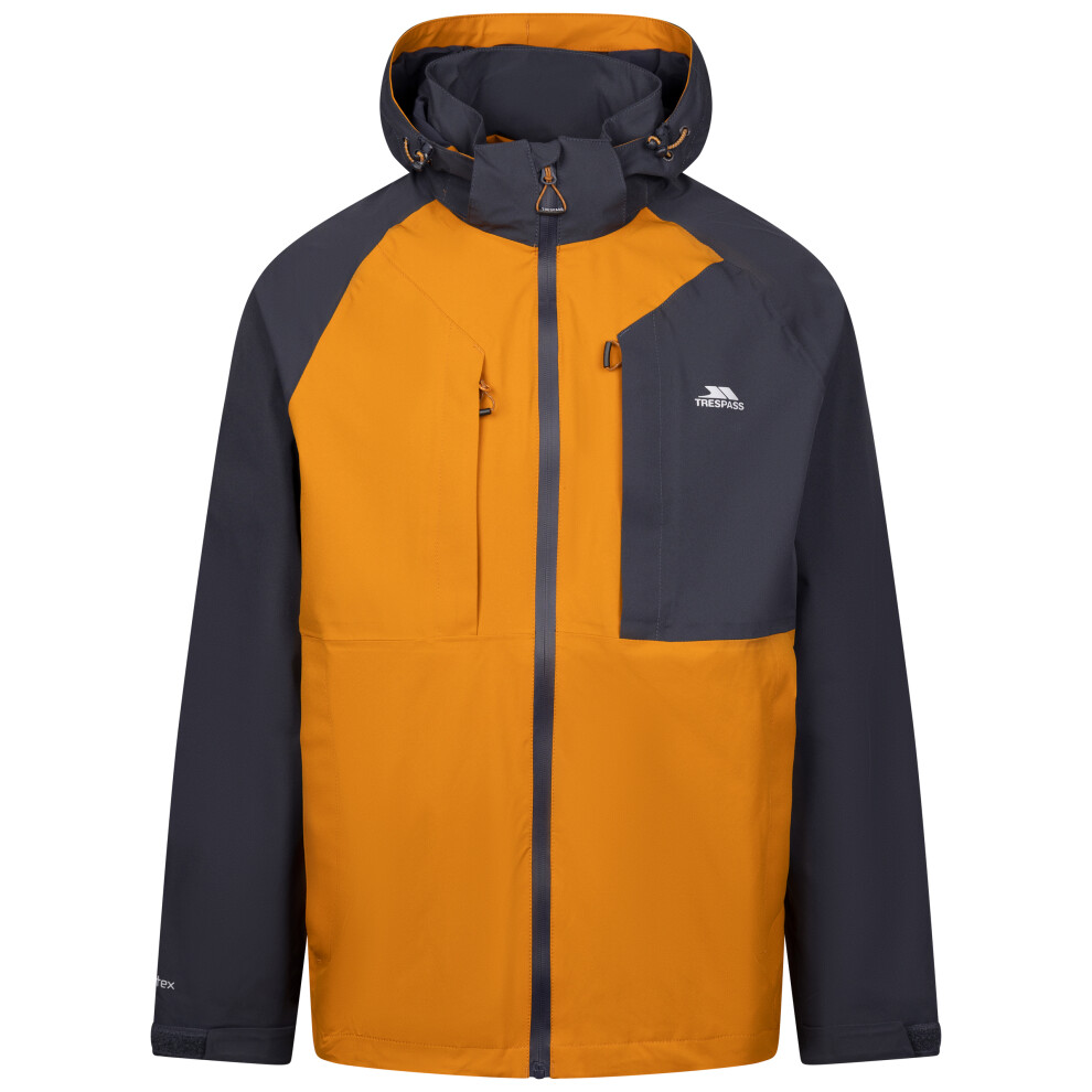 Trespass (L, Ginger) Mens Waterproof Jacket - Fala