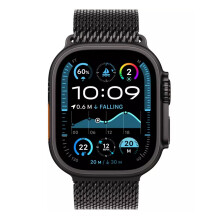 Apple Watch Ultra 2 49mm GPS Cellular Black Milanese Loop L MX5V3QA/A - Refurbished