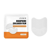 Highprime Collagen Eye Mask - Hydrating, Firming & Anti-Aging Treatment for Fine Lines, Crow's Feet & Brightening, Easy Application for All Skin Types