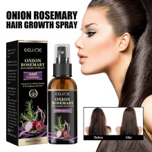 Limited time!!Eelhoe Onion & Rosemary Hair Spray Deeply Moisturizing Scalp, Smooth And Shiny Hair Care Spray