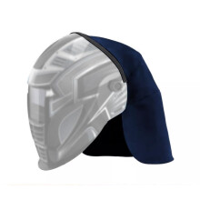 Cubierta de extensión trasera para casco de soldadura, protector de cuello, anti-reflejos