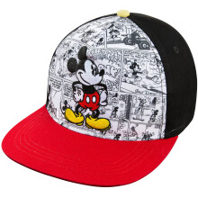 Disney Mickey Mouse Comics Keps - Junior och Vuxen - Justerbar - 100% Bomull (Herr 58cm)
