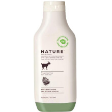 Nature by Canus Getmjölk Kroppstvätt, Fragrance Free, Återfuktande för Alla Hudtyper, 16.9 Fl Oz