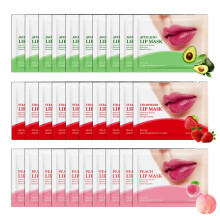 30PCS Läppbalsam Läppmask Set, Fuktgivande Läppbalsam, Sovande Läppmask, Icke-fet Övernattningsfuktare