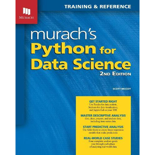 Murachs Python for Data Science by Scott McCoy Paperback Book