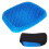 Large Gel Seat Cushion, Honeycomb Design Double Thick Gel Cushion 1