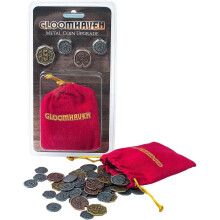 Gloomhaven Metal Coin Upgrade Board Game