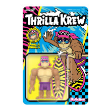 Super7 Thrilla Krew Thrilla Gorilla - Figura de Acción de 3.75" con Accesorio Clásico