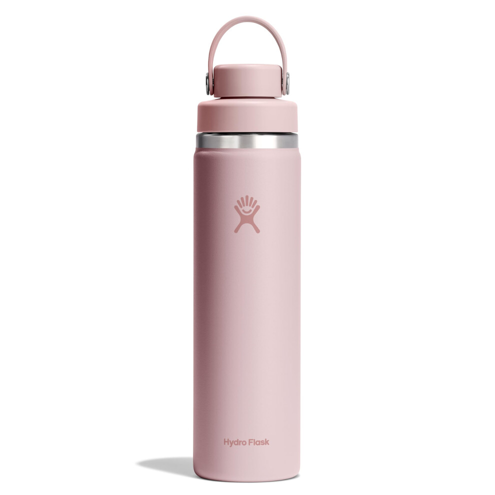 Hydro Flask Water Bottle - Insulated Stainless Steel - Wide Chug Lid, Non Spill, Leakproof In 24 Oz Tonal Trillium Pink