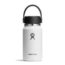 Hydro Flask Micro Bottle - Mini Flacon Isolé Étanche 6,7 Oz Blanc