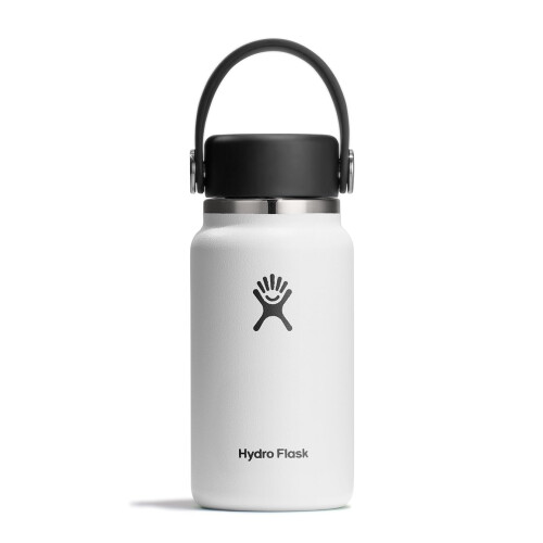 Hydro Flask Hydro Flask Micro Bottle - Mini Flacon Isolé Étanche 6,7 Oz Blanc
