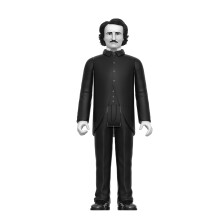 Super7 Edgar Allan Poe (Grayscale) - 3.75" Edgar Allan Poe Action Figure Horror Book Collectibles and Classic Literature Gifts