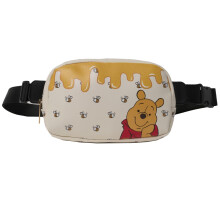 Kvinnors Disney Bältesväska Crossbody Fanny Pack (Pooh Vit)