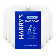 Harry's Bar Soap för Män - Stone Doft, 4 oz Tvål, 8-pack