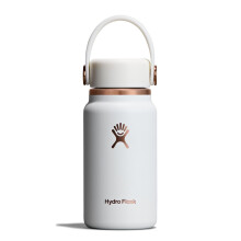 Hydro Flask Micro Bottle - Insulated Mini Leak Proof Flask for Purse or Pocket in 6.7 Oz Chalk White ARC