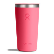 Hydro Flask All Around Tumbler Press-In Lid, Insulated Travel Mug, Stainless Steel Coffee Cup 20 Oz Popstar Pink