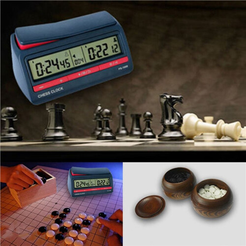 10X Advanced Chess Digital Timer Chess Clock Count  Down Board Game Clock 2