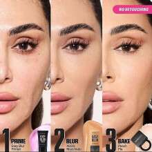 (Blondie) Easy-Bake Loose Powder Matte Oil-Free Setting Powder Pore Minimizing Long Lasting Face Powder for Women Daily Makeup