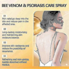 Bee-venom for Psoriasises Portable Anti-itch Care Liquids for All Skin Types