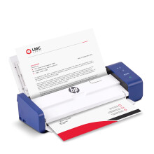 HP Kompakter Desktop Duplex-USB-Mobil-Dokumenten- und Fotoscanner mit automatischem Zuführtisch, Modell HPPS200